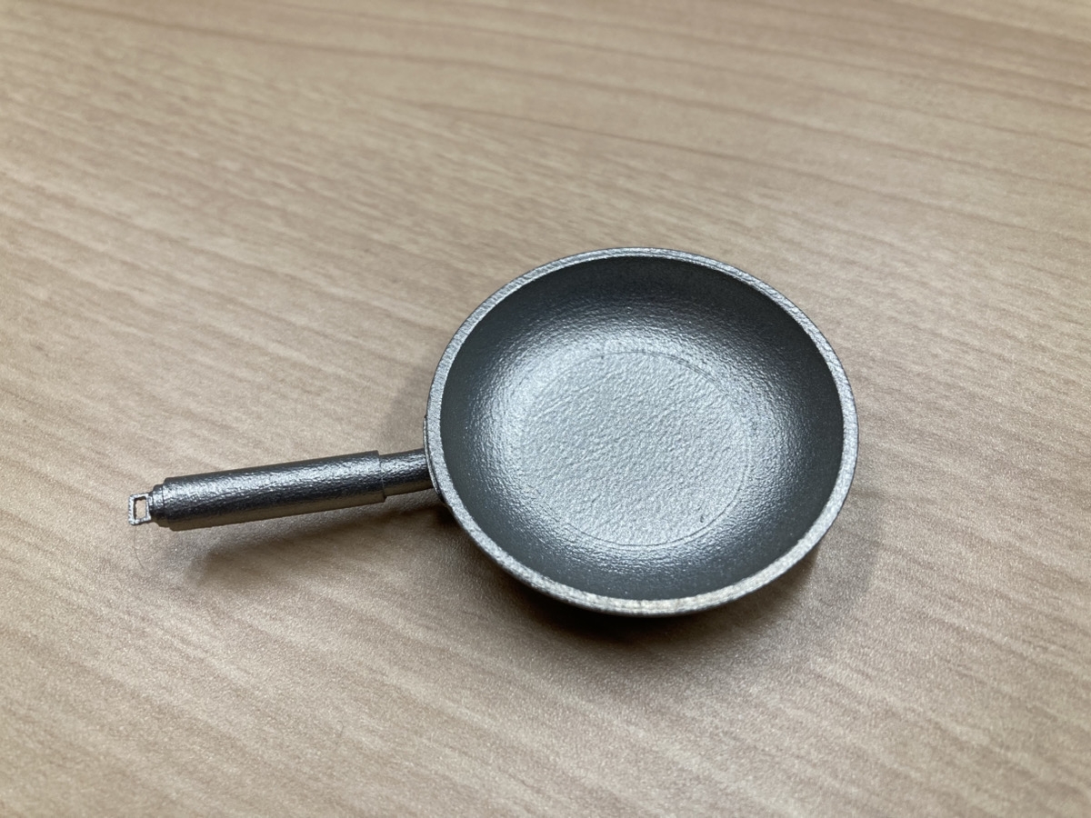 ミニチュア普通のフライパン